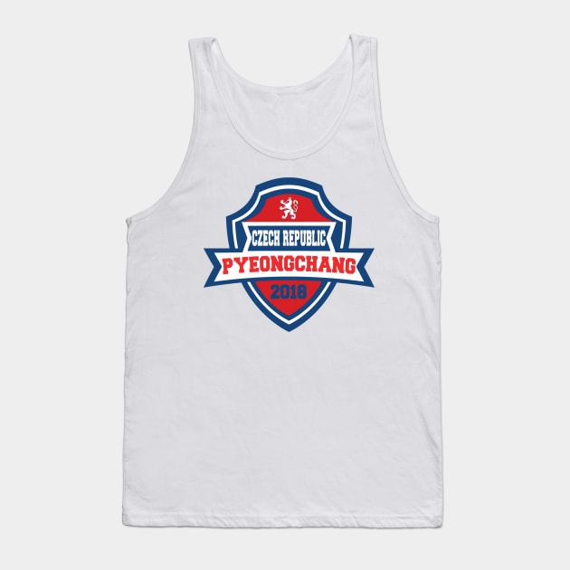 Czech Republic Pyeongchang 2018 Tank Top by OffesniveLine